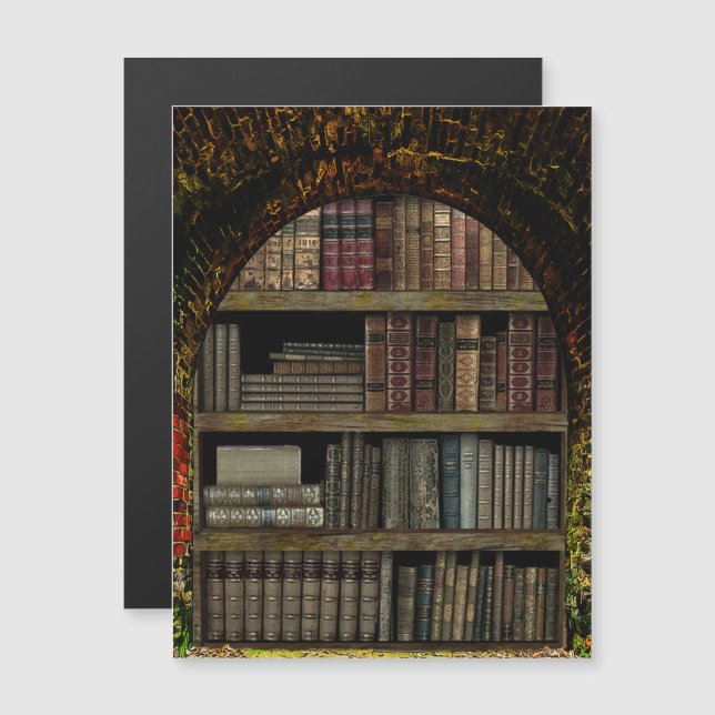 Amantes de livros da Biblioteca do Livro Antigo (Frente/Verso)