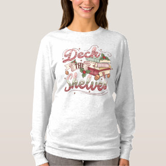 Amantes de Livros Decorem as Prateleiras Camiseta