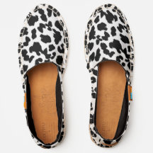 Amantes de os animais Faux Leopard Black Impressão