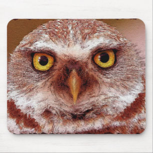 Amantes dos animais sábios Mousepad da arte dos