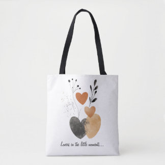 Amantes em pequenos momentos - Boho love Tote bag