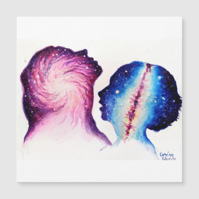 Amantes no universo do amor (Frente)