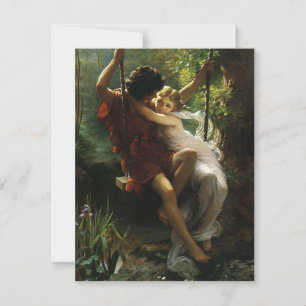 Amantes num Balanço. Primavera por Pierre Auguste 
