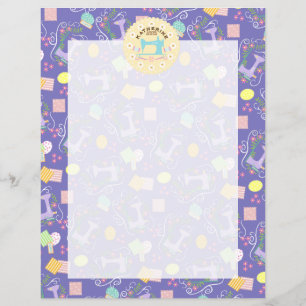 Amar Máquina de Costura Roxo