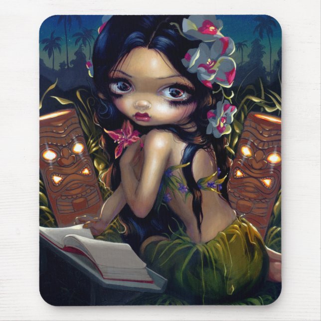 "Amara e o livro" Mousepad (Frente)