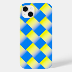 Amarelo azul geométrico Ucrânia Inspiração moderna