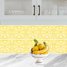 Amarelo Azulejos Português do Mediterrâneo