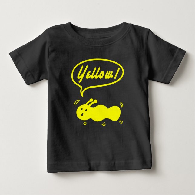 Amarelo! Baby T-Shirt (Frente)