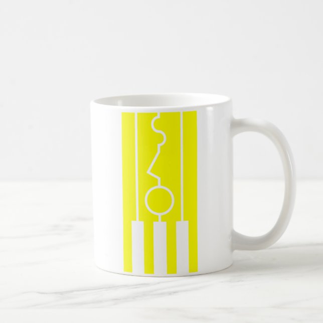 Amarelo clássico da caneca lenta (Direita)