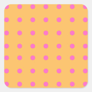 Amarelo com adesivos Pontos_Divertidos Rosa