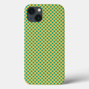 Amarelo Dourado com o Emerald Green Bolinhas STayl
