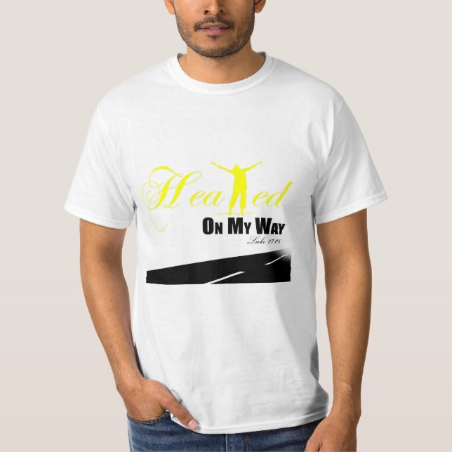 Amarelo e branco "curou que camisa na minha (Frente)
