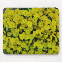 Amarelo Margarita Daisy Mousepad