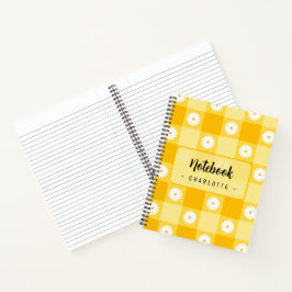 Amarelo Xadrez Floral