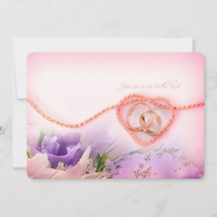 amarre o convite de casamento do Knot