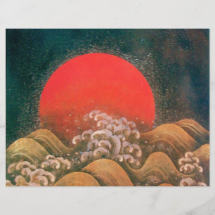 AMATERASU, SUN GODDESE, Vermelho Preto