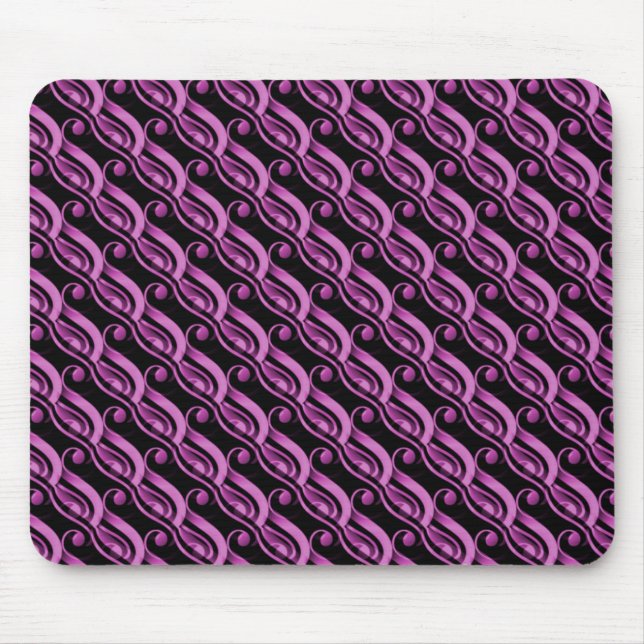Amável Lavanda sem esforço Charm Mousepad (Frente)