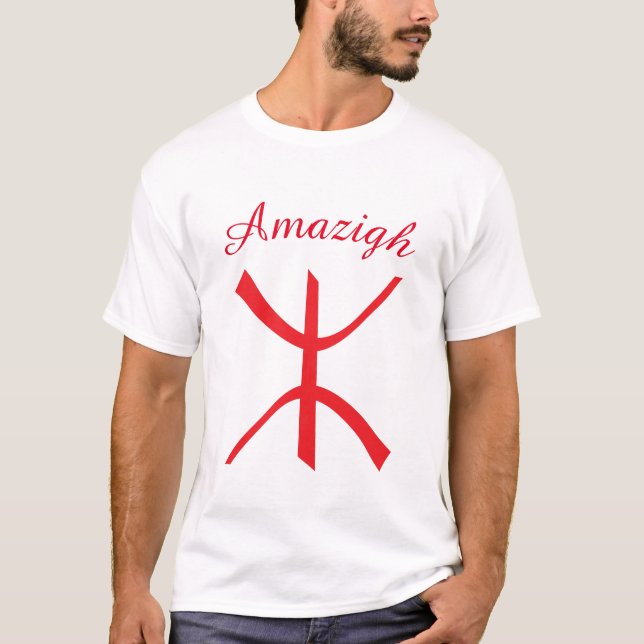 Amazigh design T-Shirt for men  (Frente)