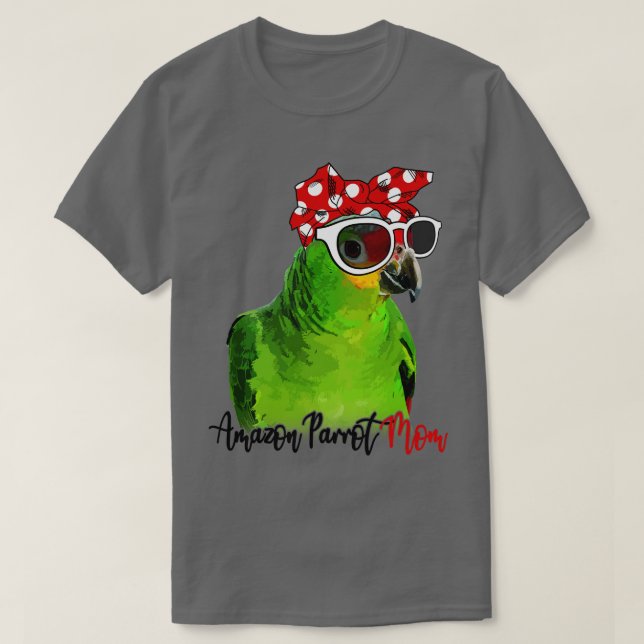Amazon Camisa Amazônia Papagaio Mãe Bandana (Frente do Design)
