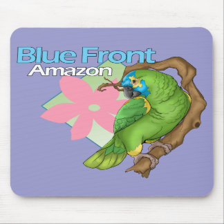Amazon dianteiro azul Mousepad