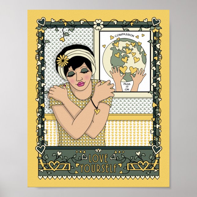 Ame a Si Mesmo_B_8x10 Poster (Frente)