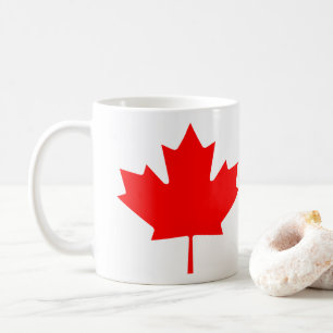 Ame canadá Bandeira de Café caneca caneca