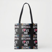 "Ame-me Um Pouco", Black Tote Bag