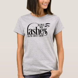 Ame meu t-shirt de Flowy dos chicotes