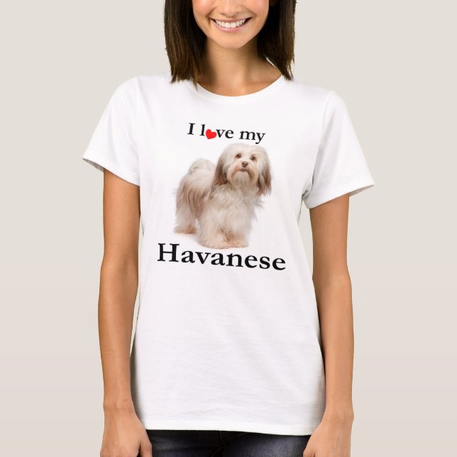 Ame Minha Camiseta Havanesa (Frente)