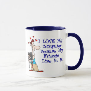 Ame minha caneca de café de Puter