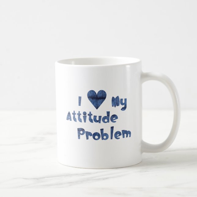 Ame minha caneca do problema da atitude (Direita)