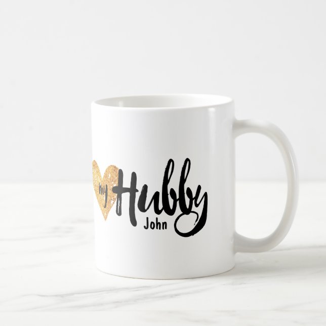 Ame minha caneca Hubby (Direita)