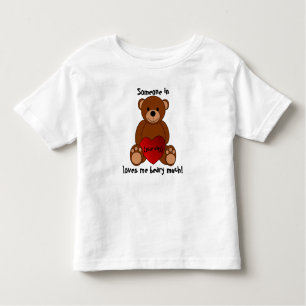 "Ame-o Beary muito" t-shirt da criança