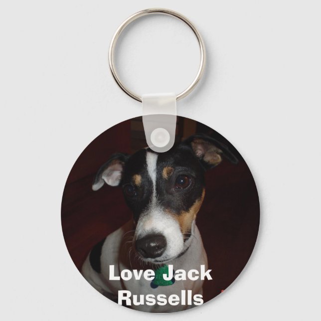 Ame o meu Jack Russell Chaveiro (Frente)
