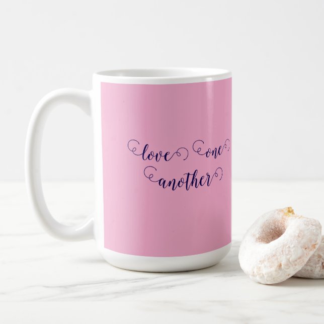 Ame o próximo caneca de café (Com Donut)