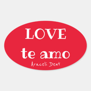 AME os adesivos de amo