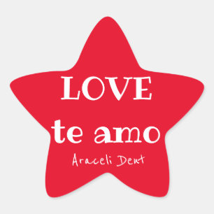 AME os adesivos de amo