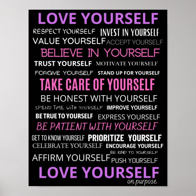 Ame-se Poster (Frente)