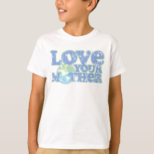 Ame seu t-shirt dos miúdos da Mãe Terra