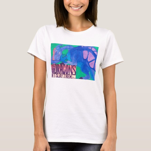 "Ame sua camisa de manga longa das mulheres dos dr (Frente)