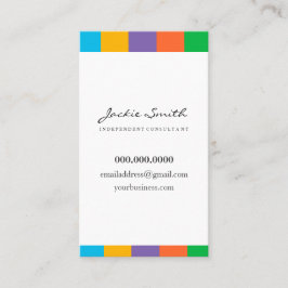 Ame sua pele - cartão de visita