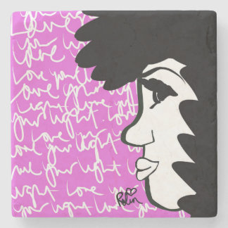 Ame Sua Porta copos De Pedra Leve