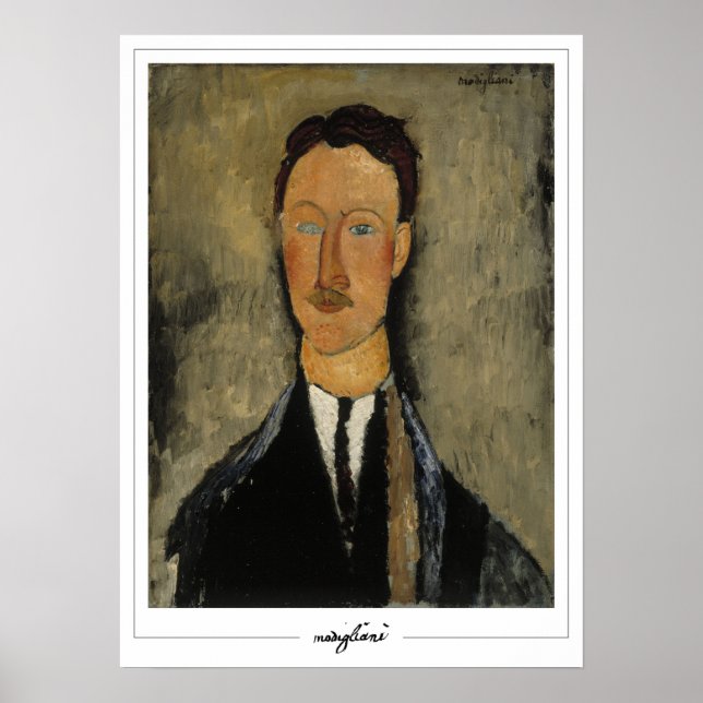 Amedeo Modigliani Zedign Art Poster #351 (Frente)