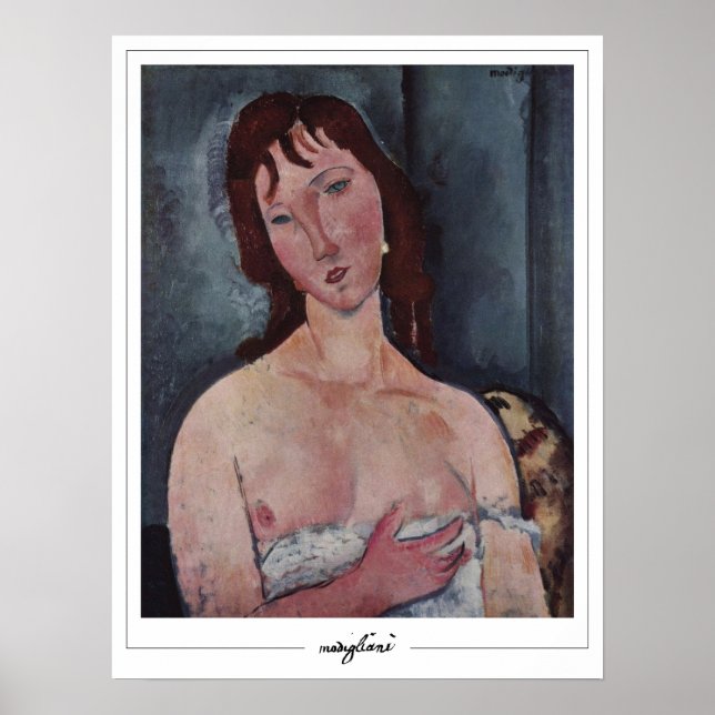 Amedeo Modigliani Zedign Art Poster nº 123 (Frente)