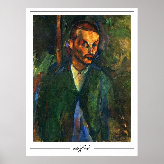 Amedeo Modigliani Zedign Art Poster nº 18 (Frente)