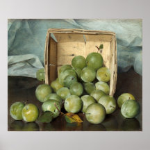 Ameixas Verdes - Joseph Decker Fine Art Poster