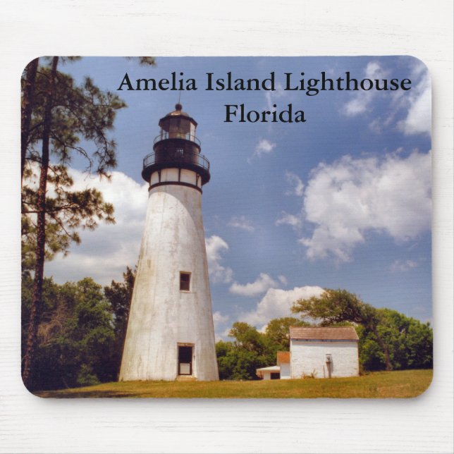 Amelia Island Lighthouse, Florida Mousepad (Frente)