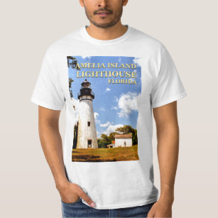 Amelia Island Lighthouse, Flórida T-Shirt