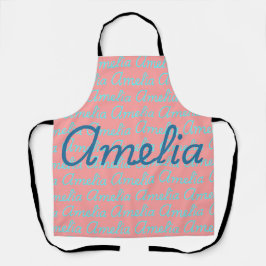 Amelia Signature Name Pattern Design