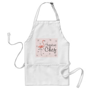 Amêndoas cor-de-rosa fabuloso avental de chef